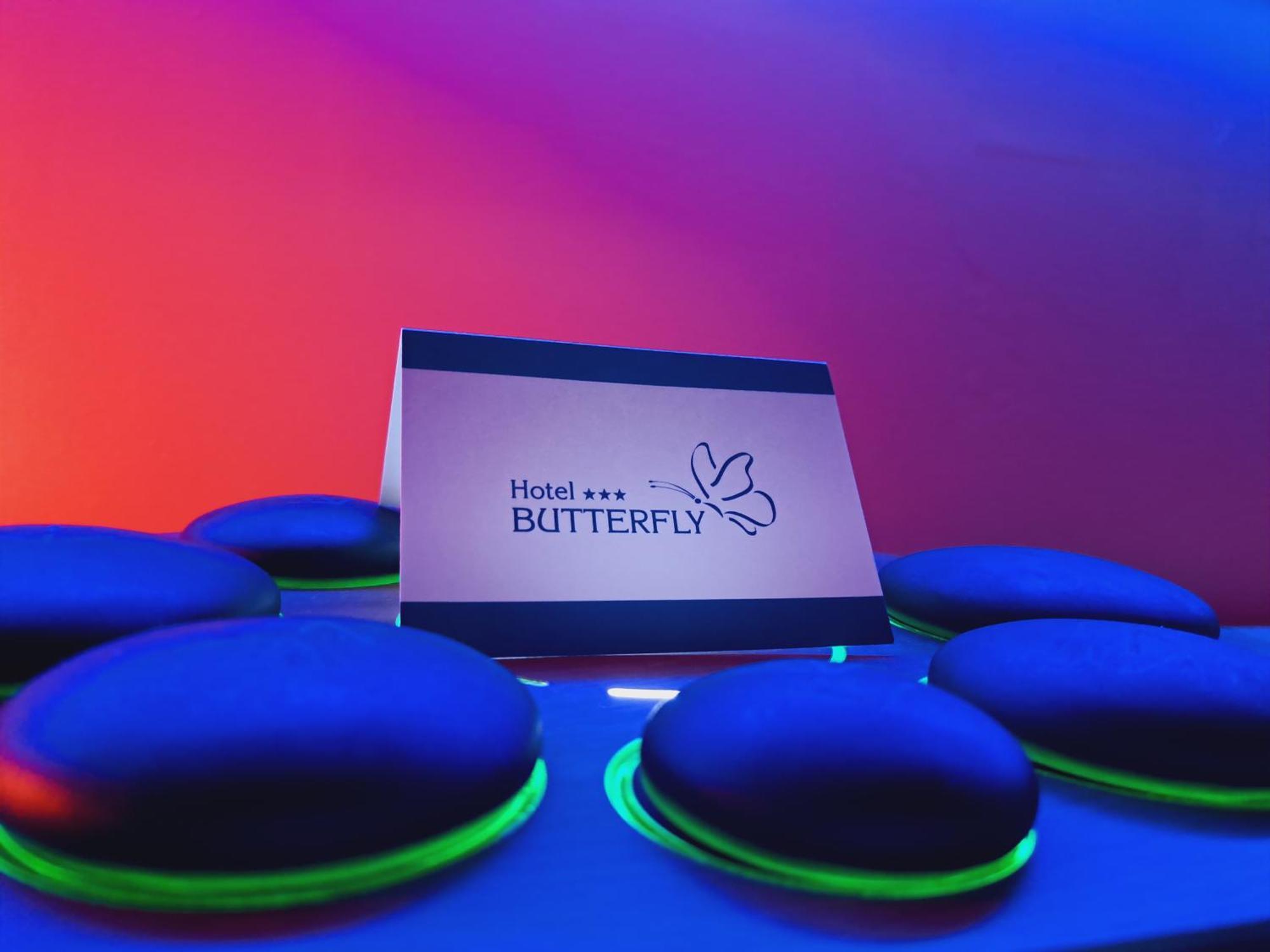 Hotel Butterfly Wellness & Spa Римини Экстерьер фото